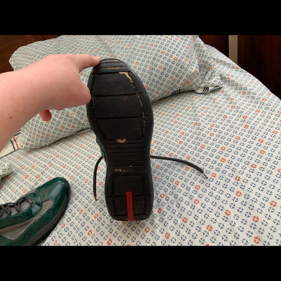 Men’s 12 Prada high top sneakers - Picture 10 of 11